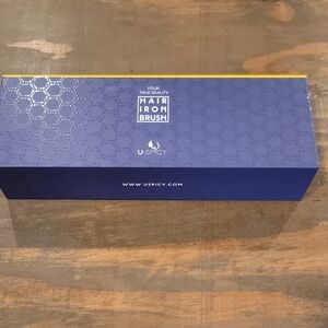 Blue Hair Iron Brush